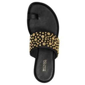 MICHAEL KORS Sonya Studded Sandals- 9M